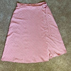 H&M Geometric Wrap Skirt